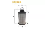 Filtr powietrza WIX FILTERS 93226E