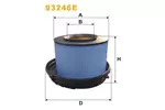 Filtr powietrza WIX FILTERS 93246E