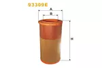 Filtr powietrza WIX FILTERS 93309E