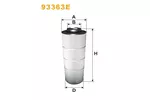 Filtr powietrza WIX FILTERS 93363E