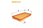 Filtr powietrza WIX FILTERS WA6351