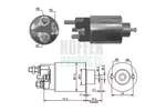 Włącznik elektromagnetyczny, rozrusznik HOFFER 46029