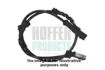 Czujnik prędkości obrotowej koła (ABS lub ESP) HOFFER 8290046E (Oś przednia po obydwu stronach)