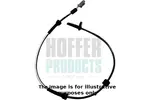 Czujnik prędkości obrotowej koła (ABS lub ESP) HOFFER 8290242E (Oś przednia po obydwu stronach)