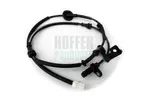 Czujnik prędkości obrotowej koła (ABS lub ESP) HOFFER 8290436 (Oś tylna strona lewa)