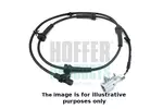 Czujnik prędkości obrotowej koła (ABS lub ESP) HOFFER 8290913E (Oś tylna strona prawa)