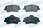 Zestaw klocków hamulcowych, hamulce tarczowe SAMKO 5SP2218 (Oś przednia)