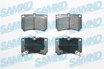 Klocki hamulcowe - komplet SAMKO 5SP366 - fot.2