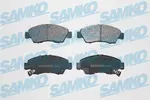 Zestaw klocków hamulcowych, hamulce tarczowe SAMKO 5SP735