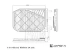 Filtr powietrza BLUE PRINT ADBP220176