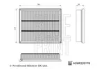 Filtr powietrza BLUE PRINT ADBP220178