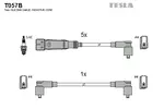 Przewody zapłonowe - zestaw TESLA T057B