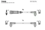 Przewody zapłonowe - zestaw TESLA T086B