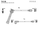 Przewody zapłonowe - zestaw TESLA T423B