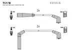 Przewody zapłonowe - zestaw TESLA T617B