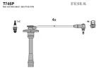Przewody zapłonowe - zestaw TESLA T746P