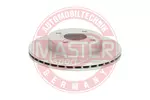 Tarcza hamulcowa MASTER-SPORT GERMANY 24011801391-PCS-MS (Oś przednia)