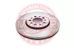 Tarcza hamulcowa MASTER-SPORT GERMANY 24012501131-PCS-MS (Oś przednia) - fot.2