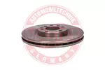 Tarcza hamulcowa MASTER-SPORT GERMANY 24012801851-PCS-MS (Oś przednia)