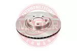 Tarcza hamulcowa MASTER-SPORT GERMANY 24012802581-PCS-MS (Oś przednia) - fot.2