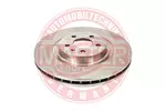 Tarcza hamulcowa MASTER-SPORT GERMANY 24012901021-PCS-MS (Oś przednia) - fot.2