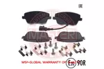 KLOCKI HAMULCOWE SEAT, SKODA, VW KPL "MS"  K161 MASTER-SPORT GERMANY 13046028842-SET-MS