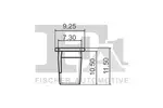 Clip, listwa ochronna FA1 33-60018.5