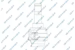 Przegub napędowy - kompletny GSP 635030