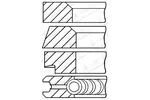 Zestaw pierscieni tłoka GOETZE ENGINE 08-202811-00