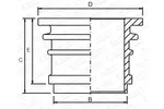 Tuleja cylindrowa GOETZE ENGINE 14-000240-00