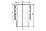 Tuleja cylindrowa GOETZE ENGINE 14-000400-00