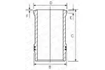 Tuleja cylindrowa GOETZE ENGINE 14-265940-00