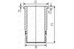 Tuleja cylindrowa GOETZE ENGINE 14-400510-00