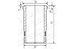 Tuleja cylindrowa GOETZE ENGINE 15-260050-10