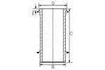 Tuleja cylindrowa GOETZE ENGINE 15-608890-00