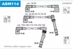 Przewody zapłonowe - zestaw JANMOR ABM114