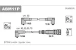 Przewody zapłonowe - zestaw JANMOR ABM11P