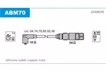Przewody zapłonowe - zestaw JANMOR ABM70 - fot.1