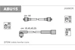 Przewody zapłonowe - zestaw JANMOR ABU15