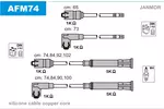 Przewody zapłonowe - zestaw JANMOR AFM74