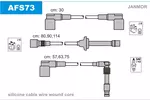 Przewody zapłonowe - zestaw JANMOR AFS73