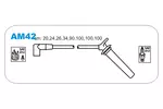 Przewody zapłonowe - zestaw JANMOR AM42