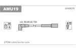 Przewody zapłonowe - zestaw JANMOR AMU19