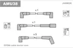 Przewody zapłonowe - zestaw JANMOR AMU38