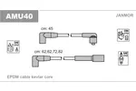 Przewody zapłonowe - zestaw JANMOR AMU40
