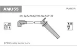 Przewody zapłonowe - zestaw JANMOR AMU55