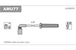 Przewody zapłonowe - zestaw JANMOR AMU77