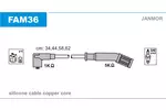 Przewody zapłonowe - zestaw JANMOR FAM36