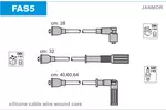 Przewody zapłonowe - zestaw JANMOR FAS5
