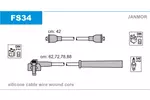 Przewody zapłonowe - zestaw JANMOR FS34